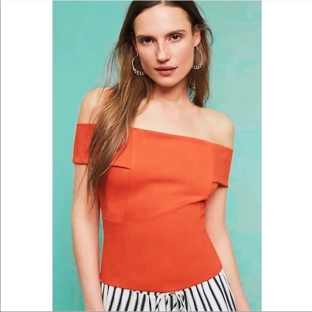 NWOT Deletta off the shoulder top by Anthropologie
